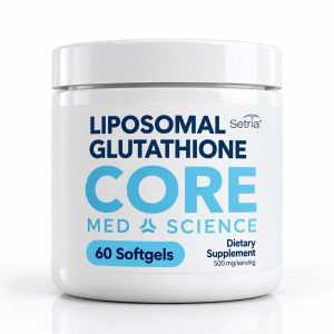 Liposomal Glutathione Softgels front bottle image
